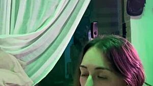 Wow, my Brazilian sis-in-law got covered in cum during amateur anal! 😲