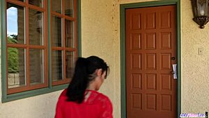 This glam dyke just got eaten out by a hungry lesbian milf.