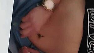 She was cooking and ended up fucked and filled with cum!