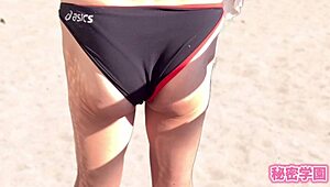 is there a girl who accepts my dick in outdoor bathroom striptease and cfnm masturbation?