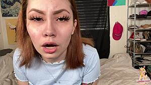 Step-Dad Hammers Virgin Step-Daughter in Raw Reality Roleplay Session