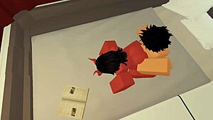 Slut Getting Fucked by Random Guy in Roblox