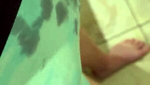 Husband strokes his big cock and balls in tight underwear for wild pleasure