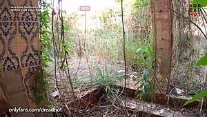Intense Fucking Bent Over Big Ass in Abandoned Restaurant