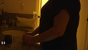 forxnbar5 caught on hidden cam spying on mature milf in secret