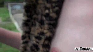 striking czech girl seduced in shopping centre, pounded in pov.