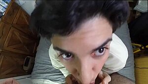 Blowjob And Facial On A Physio Ball