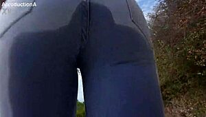 i’m hooked on drinking pee and soaking my jeans outdoors again