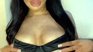 Horny British teen masturbates solo with toys