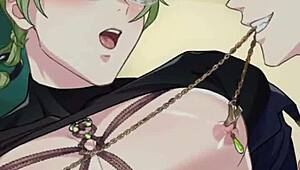 Nu Carnival Olivine Tied Up in Captive Star Scene