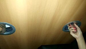 Wife Enjoys Swing Party Fun at Glory Hole