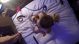 hidden camera catches mossimo and roxy with monster cock dildo toys!