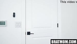 Stepmom asks for cum from stepson