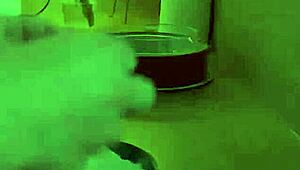 vip4k steamy bathroom bang after shaving her hairy slit