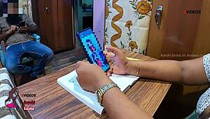 Indian Student Bangs Horny Milf Teacher on Classroom Desk