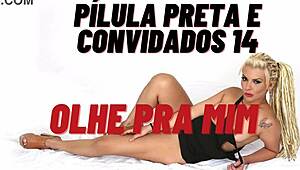 Brazilian prostitute masturbates before anal assfucking