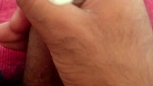 Lonely homemade masturbation with cumshot