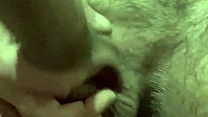 Solo close-up masturbation teasing foreskin and balls before shooting load
