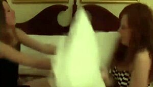 we have the hotel to ourselves for our lesbian fun