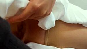 Young Vietnamese teen explored her wet desires in a daring solo act on camera.