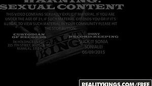 Chanel Preston and Johnny Sins control Shae Summers in strict CFNM