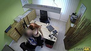 Isabella fucks for loan