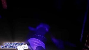 Sexxxxy Naturelle turns wild at the club, taking her virgin backside for a raw ride