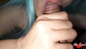 Latina Teen's Big Natural Tits Titty Fuck Leads To Creampie