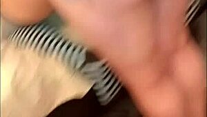 Brunette couple's crazy anal fucking with big cock moans 😩