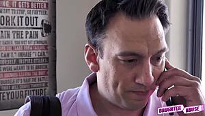 Bobby and Marcus Take Charge, Bending Daughters Over for Hard Doggystyle in Garage