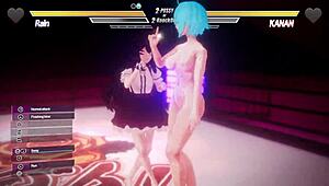 In This Lesbian Battle, Two Women Engage In Intense Fingering, Masturbation, And Assfucking.