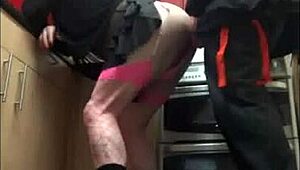 crossdresser takes ass to mouth collection