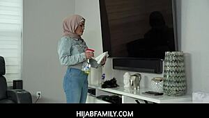 hijabfamily brings veronica valentine and peter green in steamy arab action