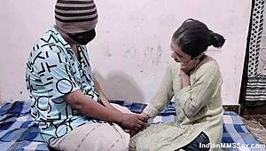 Indian Tuition Teacher Engages in Steamy Roleplay Sex with Her Student