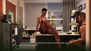 Rina's Alternative Punishment Ends With Cumshot