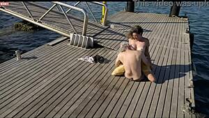 Rita Carelli shows off in wild action