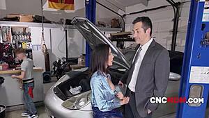 Shay Sights says, 'Use my milf body in the garage'