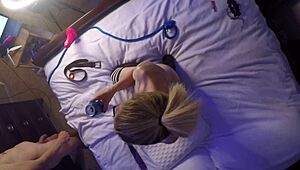 hidden camera catches mossimo and roxy with monster cock dildo toys!