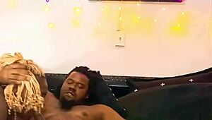 She deepthroats and gets a facial