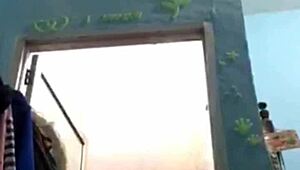 Indonesian Girl Caught Taking Bath on Webcam Live