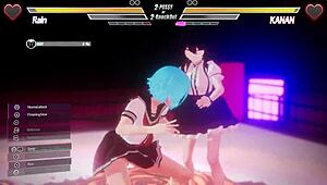 In This Lesbian Battle, Two Women Engage In Intense Fingering, Masturbation, And Assfucking.