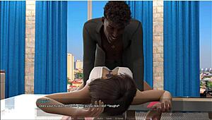 the interview part 5: desk top stretching session