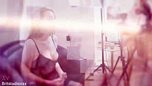 British blonde student smokin’ hot, givin’ me that joi vibe, ya know?