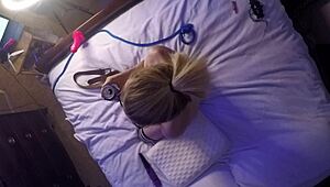 hidden camera catches mossimo and roxy with monster cock dildo toys!