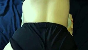 Real Amateur 18-Year-Old Bent Over Anal Without Shorts