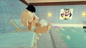 Milf Rides Big Cock In Pool For Creampie