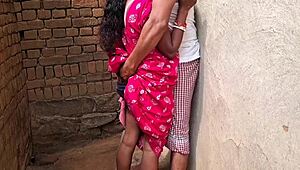 stunning bhabhi in saree gets roughly taken by devar ji