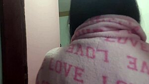 I caught my stepson watching me finger my tight Latina ass, so embarrassing!