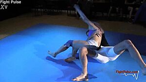 i watched real mixed wrestling by fight pulse and it was intense
