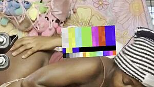 amateurs enjoy a casual fuck on the sofa with a big black cock